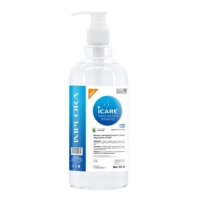 IMPLORA ICARE HAND SANITIZER - 500ML - BOTOL 500ML REFIL