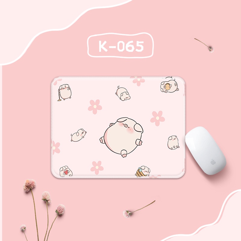 Mouse Pad Tebal Lembut Motif Kartun Unik Untuk Meja Komputer