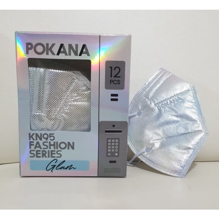 

Pokana KN95 Glam Series Medical Mask 6ply isi 12pcs