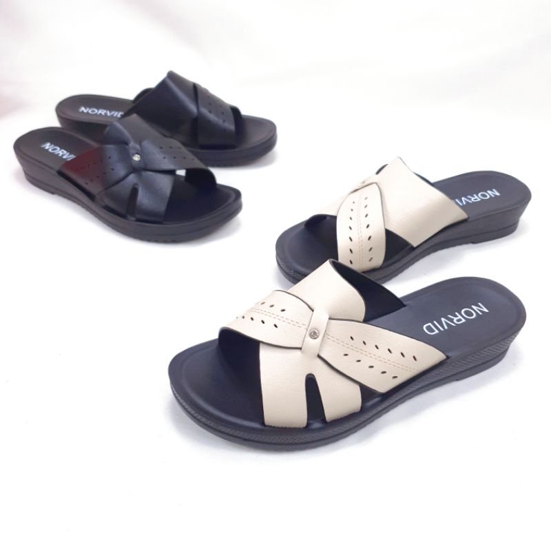 Norvid Flat From Slide Sandal 2123