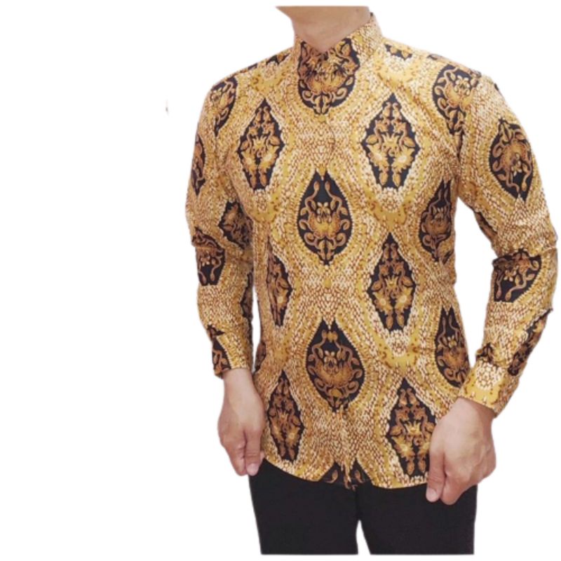 VIO ROLDAN Kemeja Batik Slim Fit Pria VRL 0234