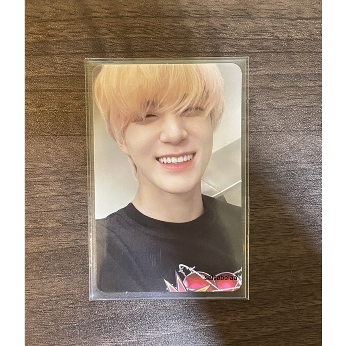 PC PHOTOCARD JENO TSHIRT GLITCH MODE PC JENO TSHIRT GLIMO