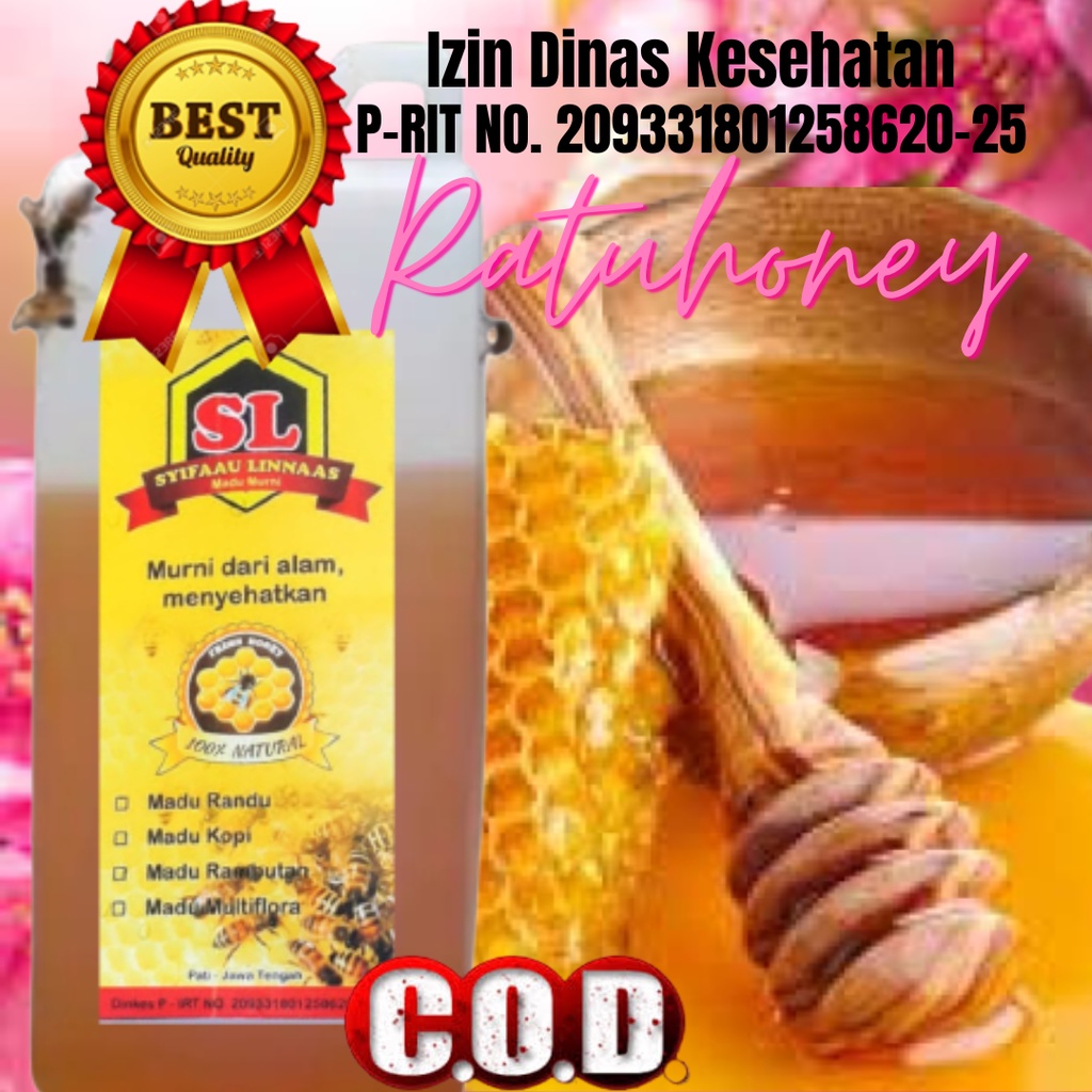 

IZIN DINKES Madu Asli Murni 1000gr Honey Bee Pollens Propolis Kesehatan Suplemen Perawatan Kecantikan Madu Hutan Suplemen Kesehatan Pria Ibu Anak Suplemen Makanan Suplemen Perawatan Kulit Royal Jelly Makanan Madu Suplemen Herbal Raw Honey Bee Pollen Alami