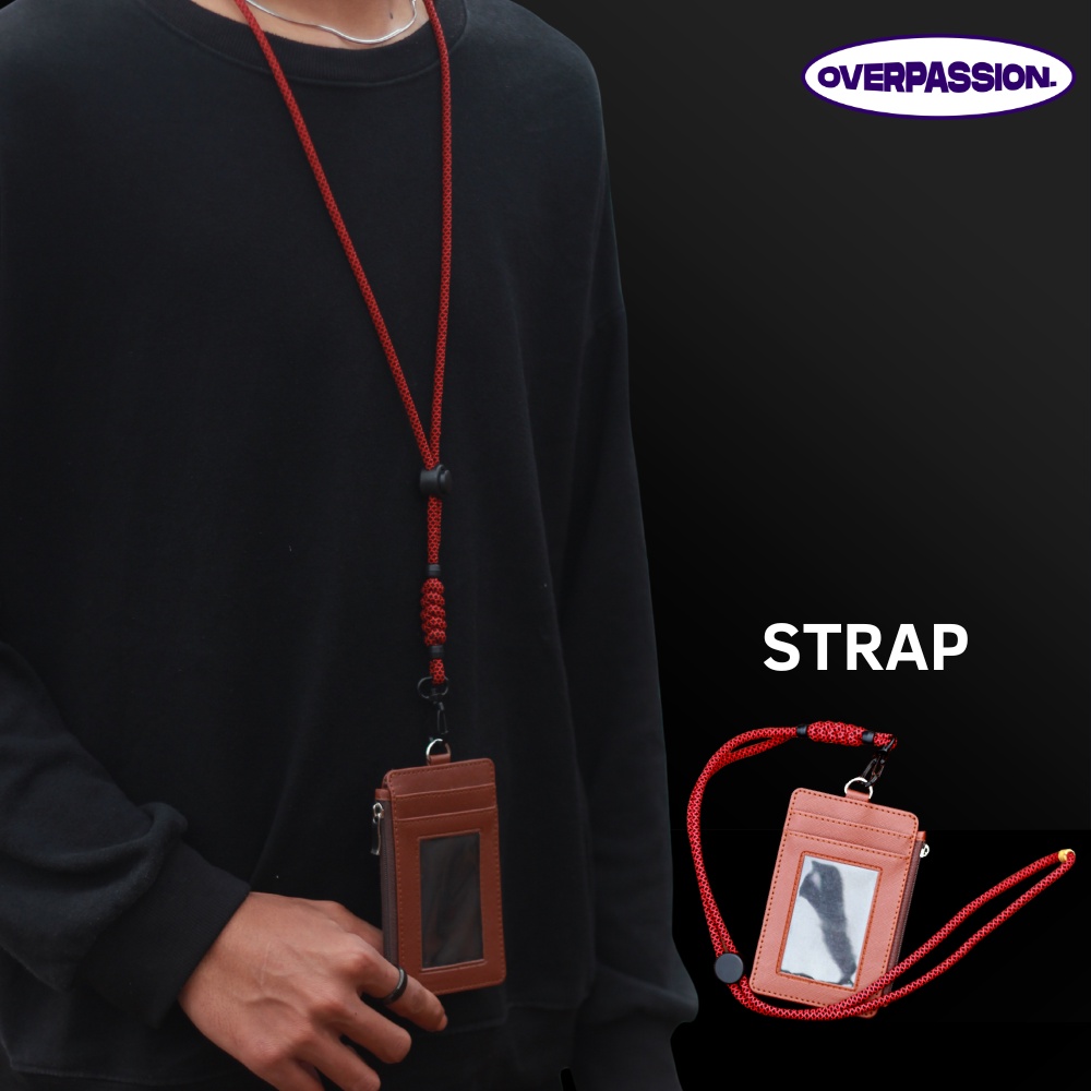 Lanyard Strap Id Card atau Pods , gantungan strap tali