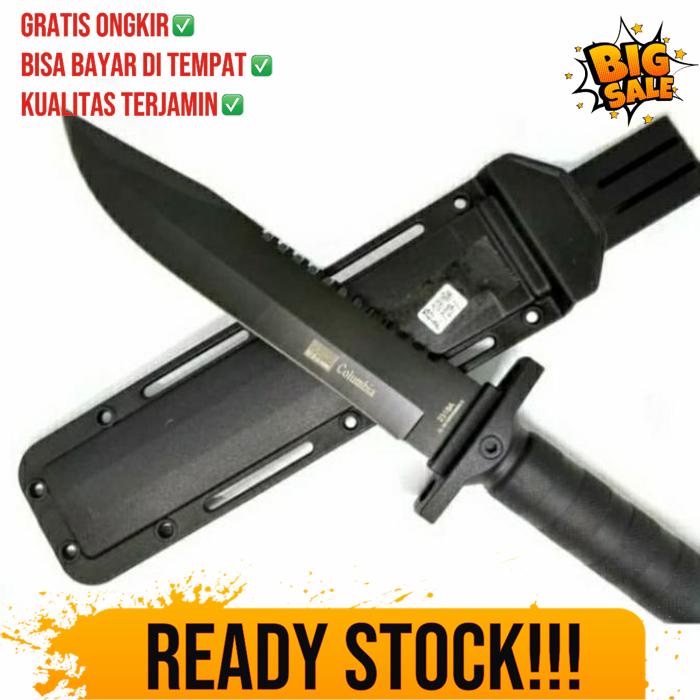 pisau columbia sangkur belati p1045 pisau berburu camping outdoor dm