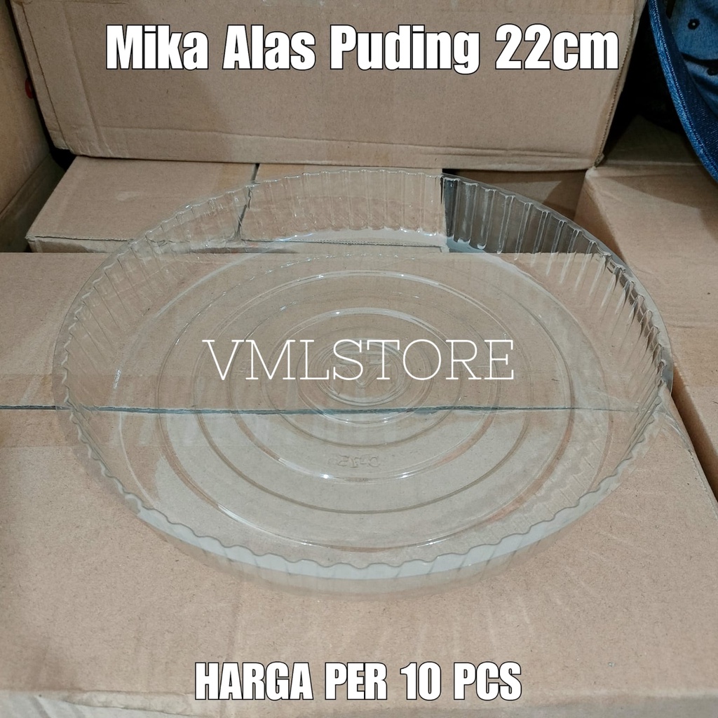 Mika Alas Puding Tatakan Kue Bolu Bulat 22cm