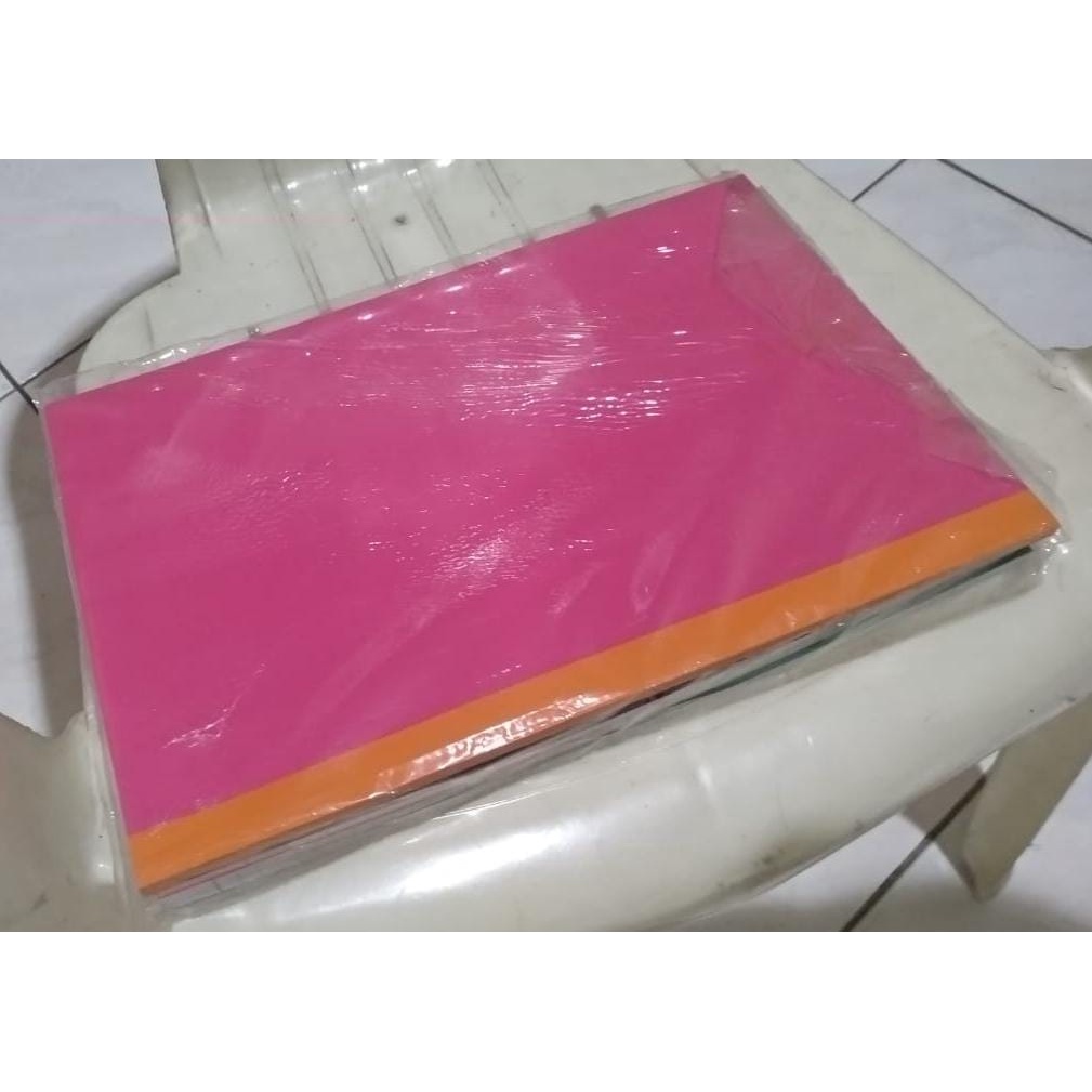 

Buku folio kertas HVS 80gr 100 lembar (soft cover)