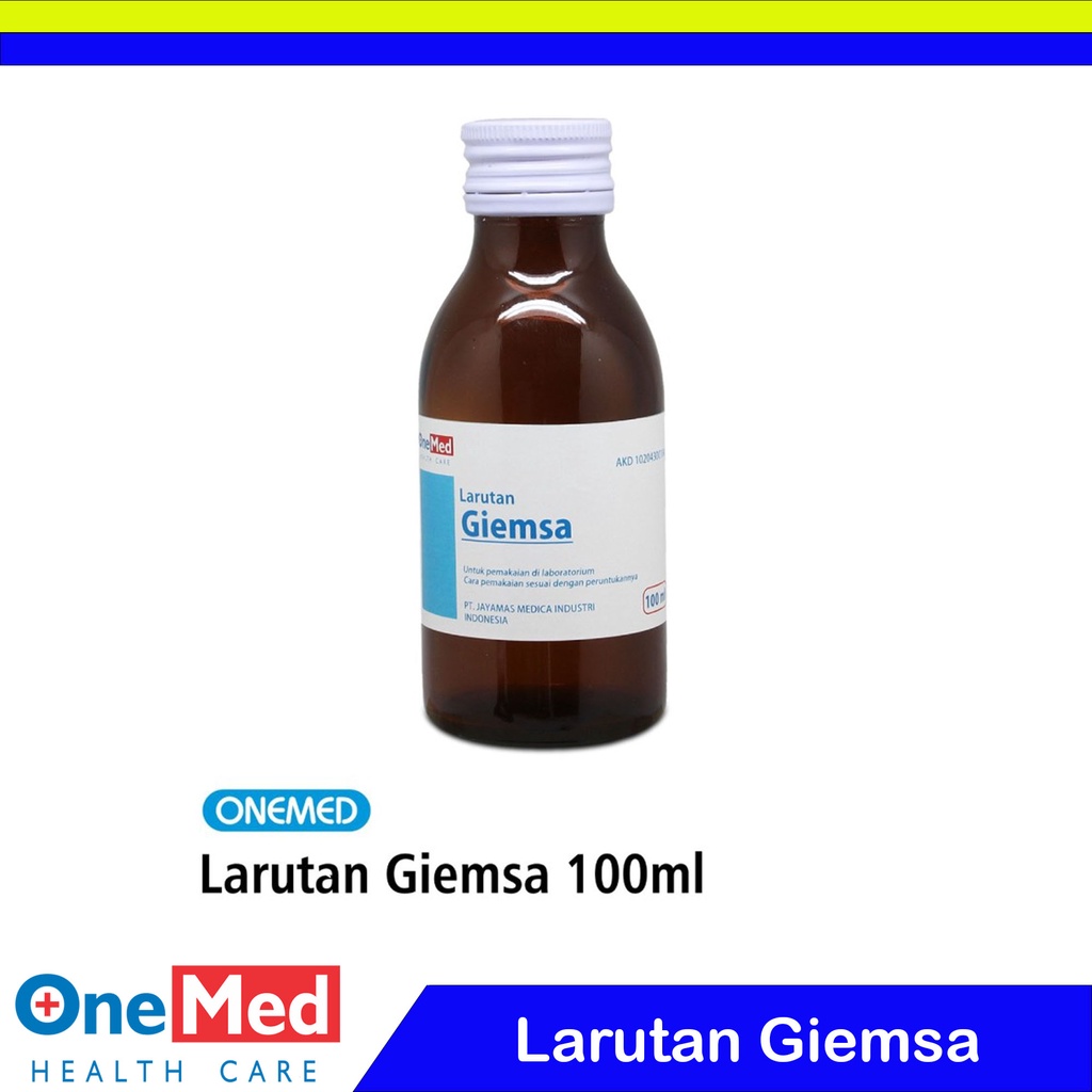 Larutan Giemsa OneMed 100 Ml