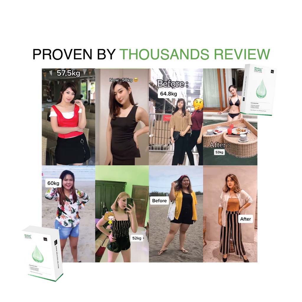 PAKET HEMAT 2 | Teh Diet Detoks | Beaudelab SlimFazz Tea Drink | Suplemen pelangsing herbal-5