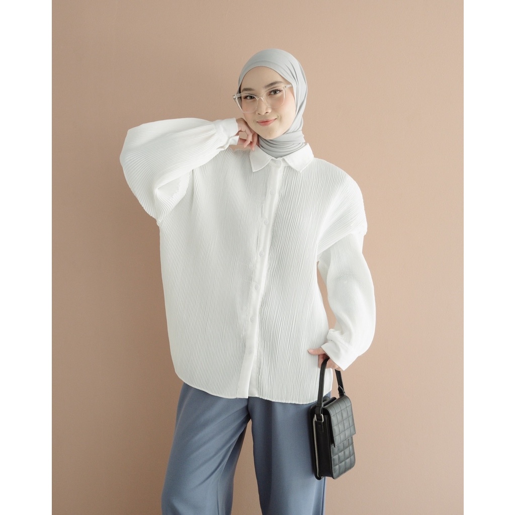 Myrubylicious GIATIKA SHIRT KODE NN2220 | SHIRT | KEMEJA WANITA | KEMEJA PLISKET