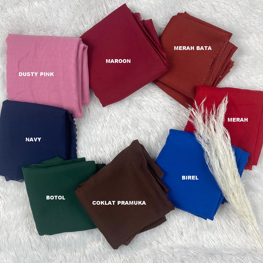 Hijab Segi Empat Bella Square Lasercut