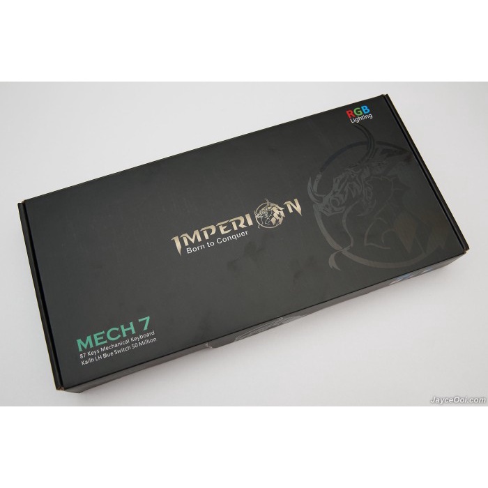 Imperion Mech 7 Mechanical Gaming Keyboard BLACK ONLY