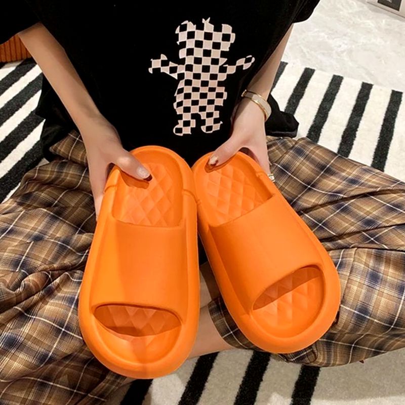 Sandal Karet Pria Antislip Sol Tebal / Sandal Slide Antislip Tebal