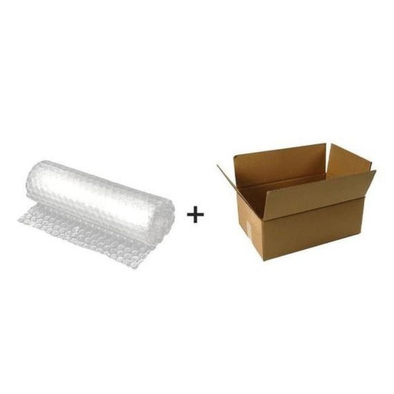 

Extra packaging (extra bubble wrap + kardus)