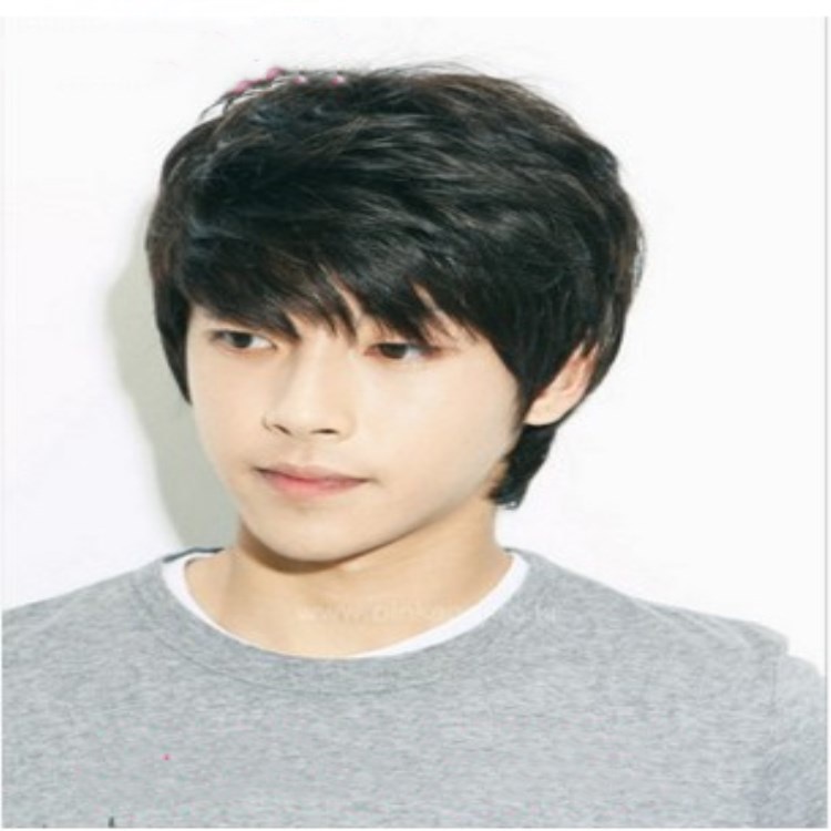 【Pengiriman cepat】Wig boy wig pria wig mahasiswa laki-laki rambut pendek laki-laki rambut tampan ber