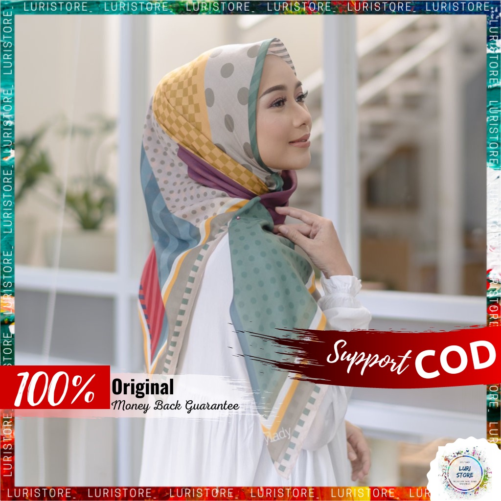 MYLADY HIJAB ORIGINAL ROMESA Hijab Jilbab Jelbab Kerudung My Lady Ori Motif Terbaru