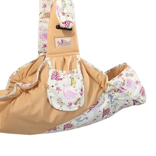 Gendongan Samping Bayi Baby Scots Scoot Scot Baby Family 6 BFG6201 - Coklat