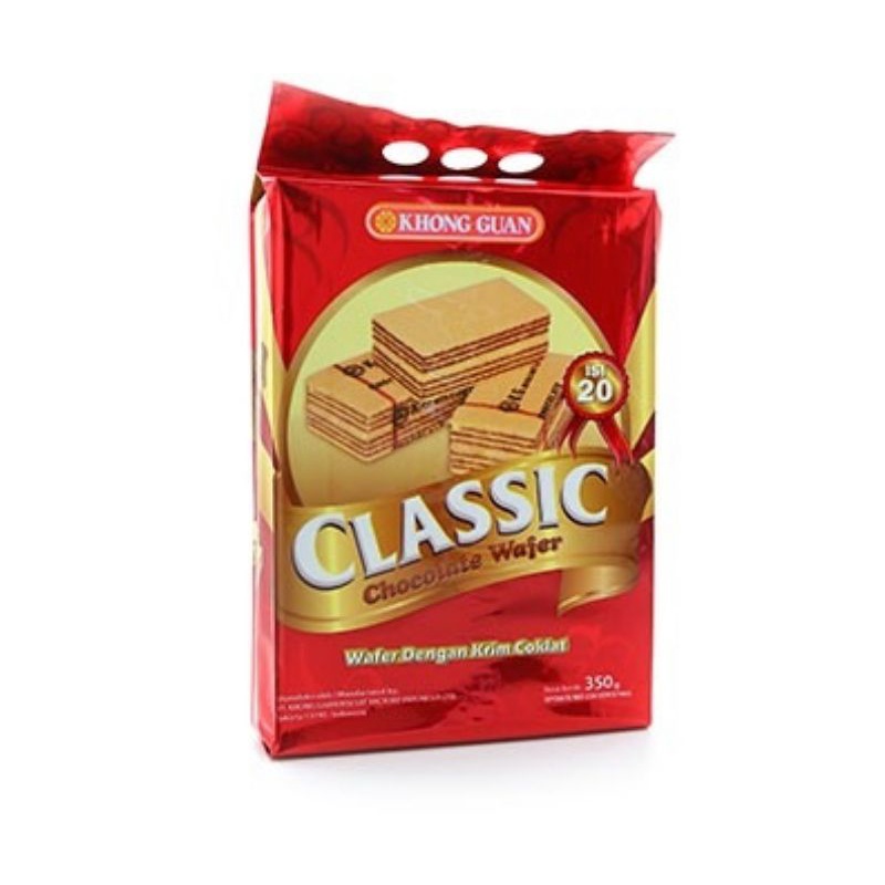 

Khong Guan Classic Wafer Coklat 350gr