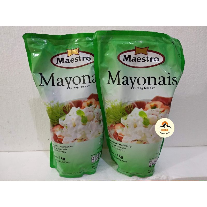 

Maestro Saus Mayonais 100gr / 180gr / 1kg