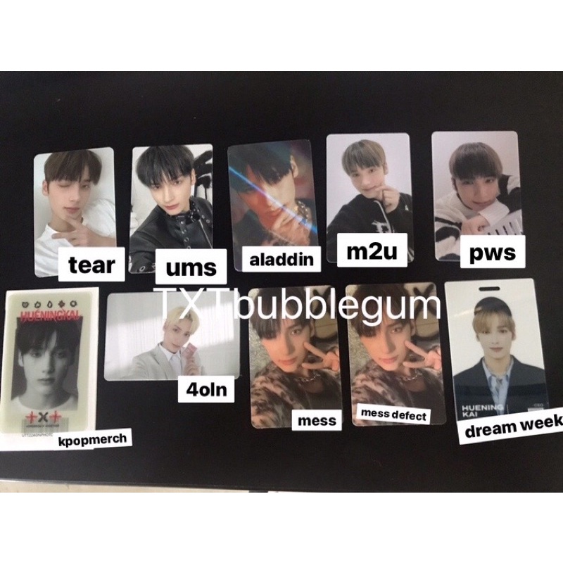 TXT Hueningkai minisode 2 tear ums aladdin m2u pws 4oln mess