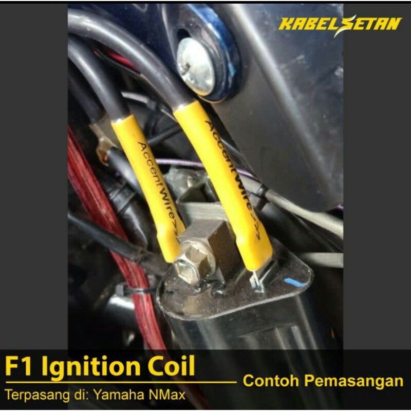 KABEL SETAN F1 KOIL COIL + NEGATIF N2B ORIGINAL