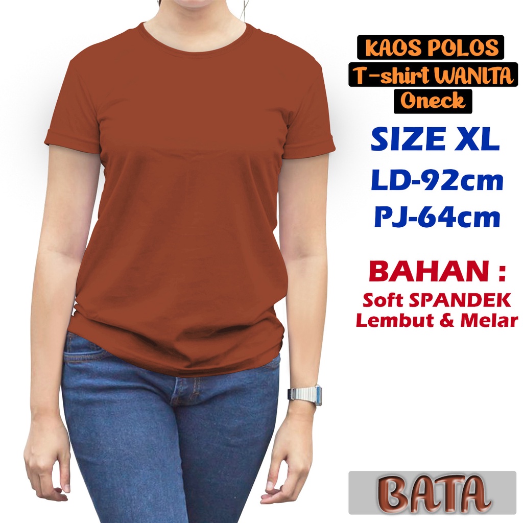 kaos polos wanta lengan pendek