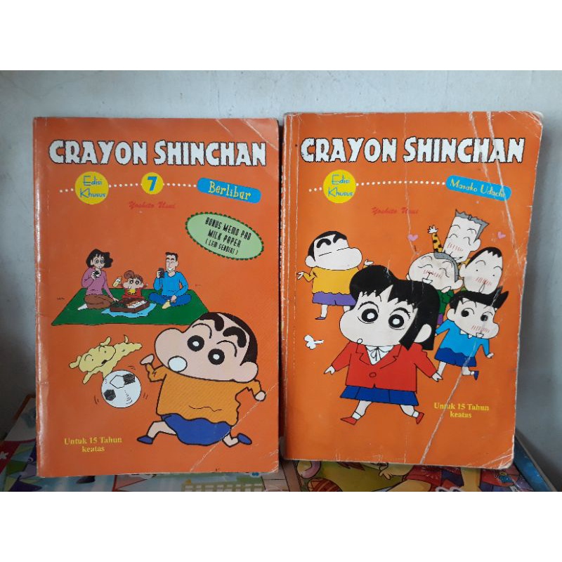 PAKET KOMIK CRAYON SHINCHAN EDISI KHUSUS