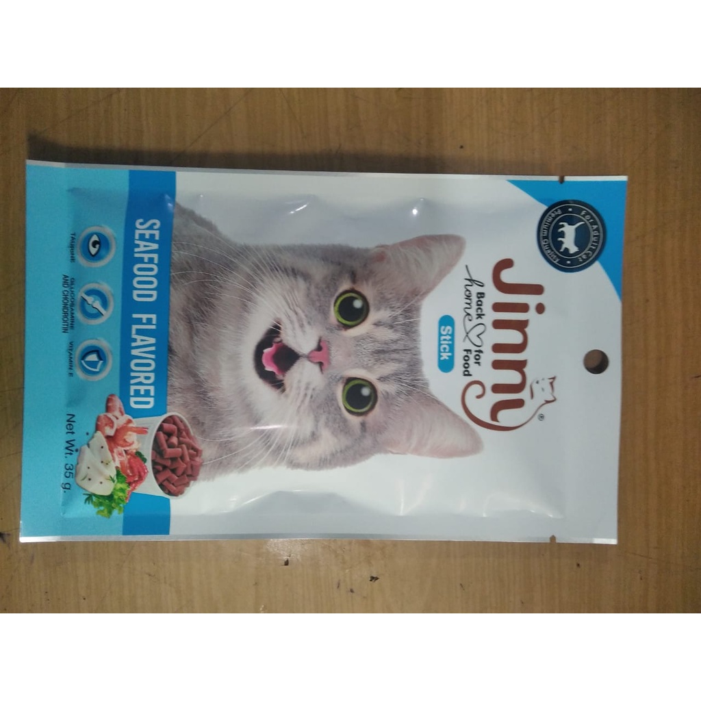 JERHIGH JINNY STIK BITES CAT TREATS 35Gr SNACK KUCING