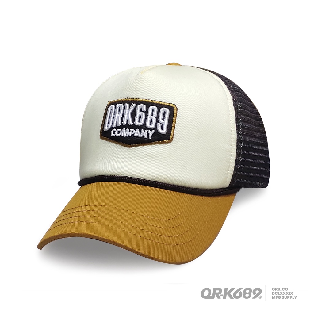 Topi Pria Jaring Distro Baseball Original Trucker ORK689 ORKCO Black