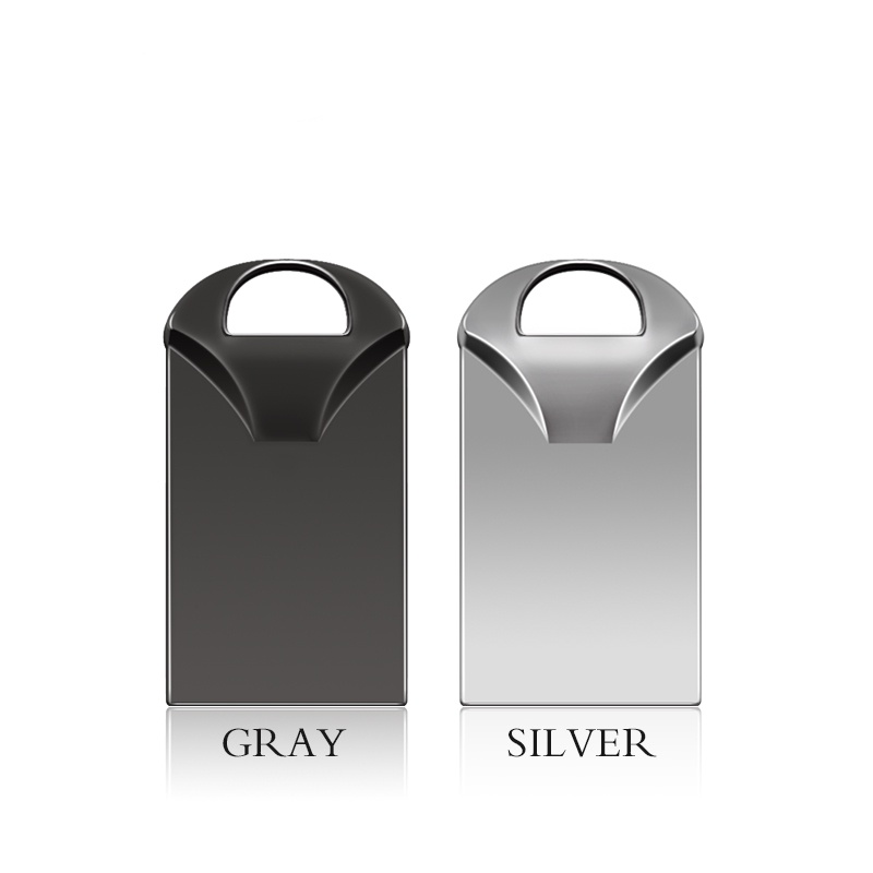 Flashdisk USB Mini Portable High Speed Anti Tabrakan 4GB / 8GB / 16GB / 32GB / 64GB / 128GB Warna Hitam / Silver