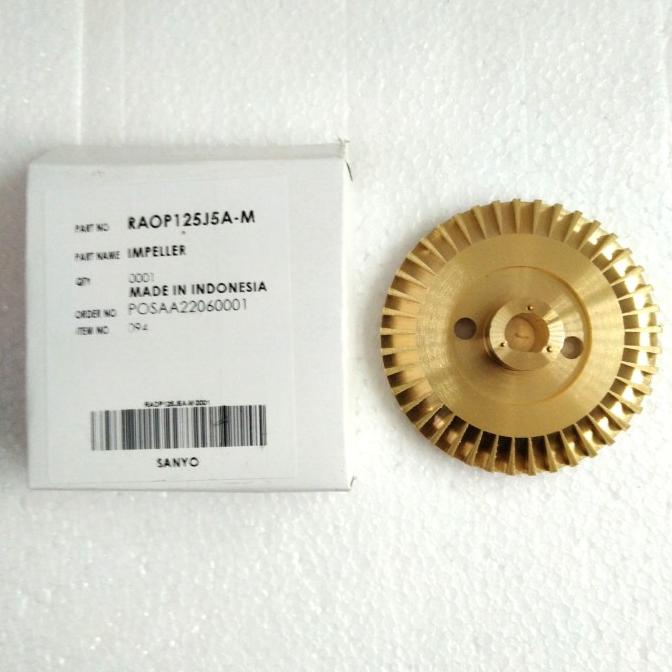 Impeller/Kipas Sanyo Pwh137C/Ph137Ac/Ph130B