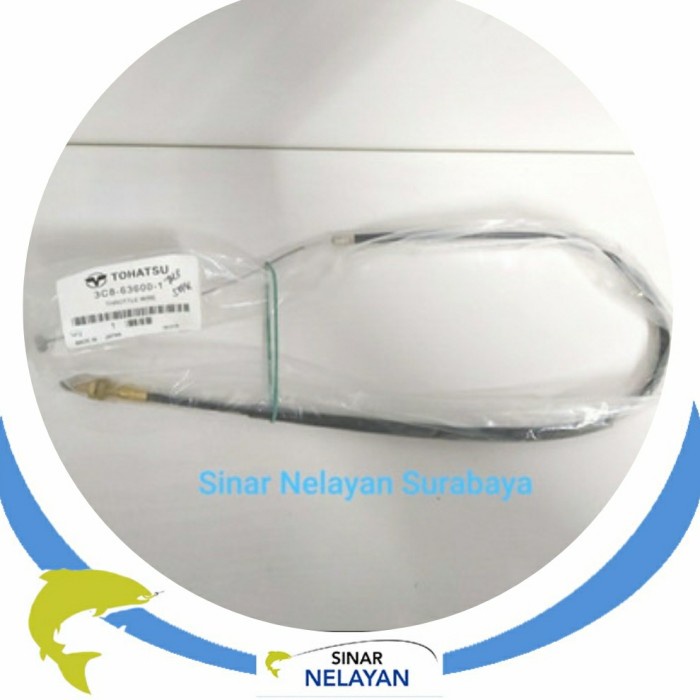 Throttle wire/tali gas mesin tempel Tohatsu 50pk Original Japan