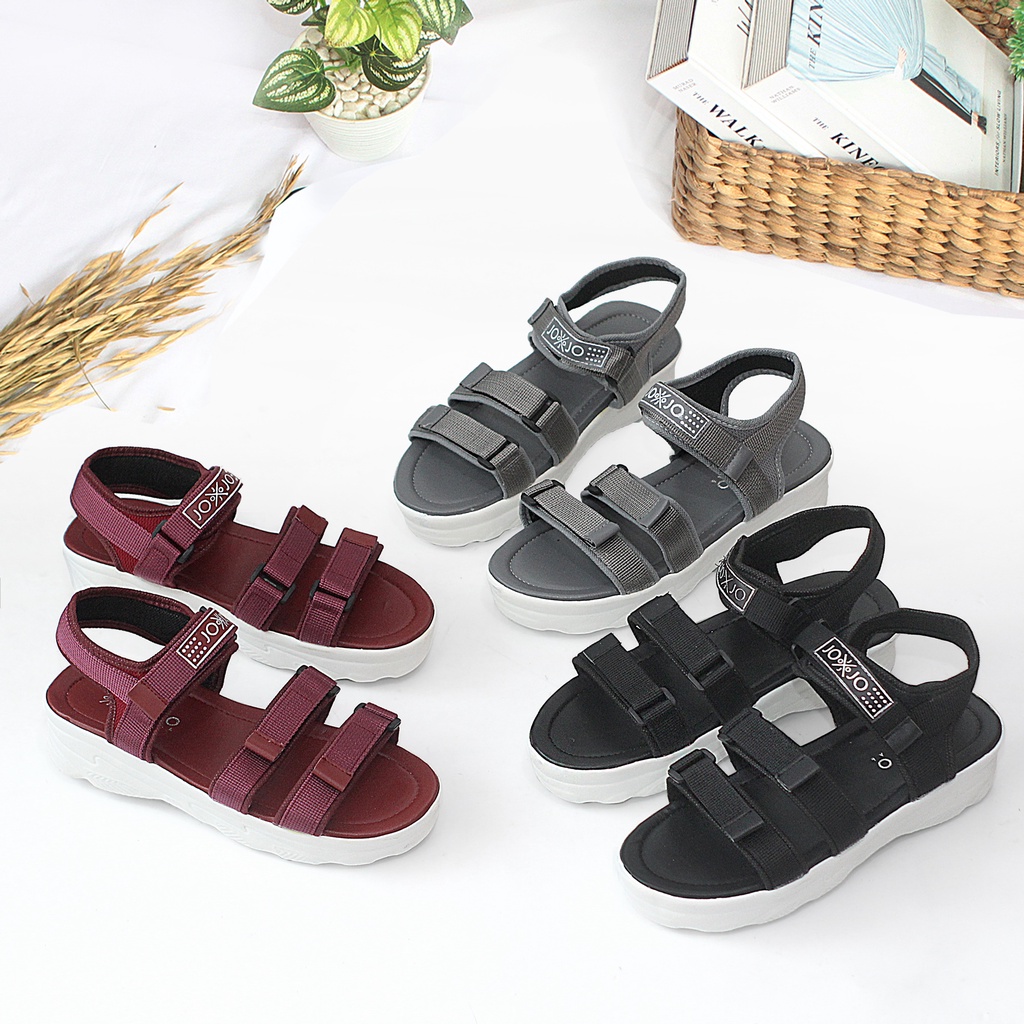 Sandal Tali Wanita Selop Sendal Gunung Kekinian Casual Murah GG