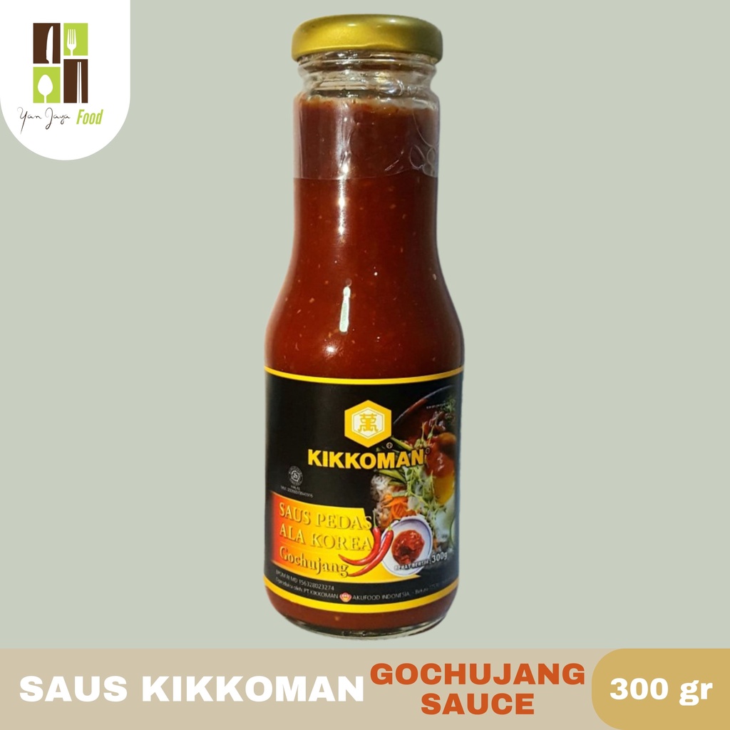 

Kikkoman Gochujang Sauce Pedas Korea Halal Saus Gochujang [300g]