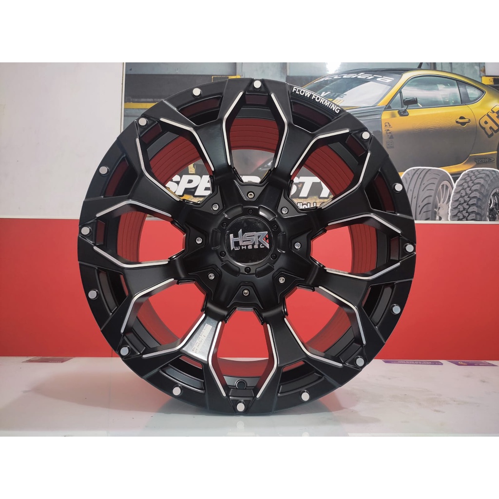 Velg Mobil Ring 17 HSR GOKU untuk Fortuner, Pajero, Triton dll