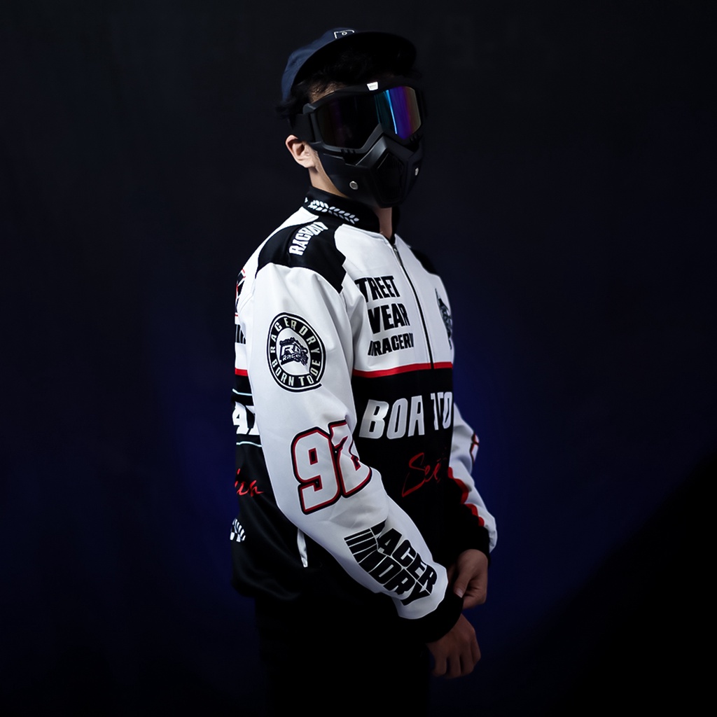 Jaket Nascar Racerdry Nascar Jacket Racing Vintage Jaket Motor Jaket Pria Wanita