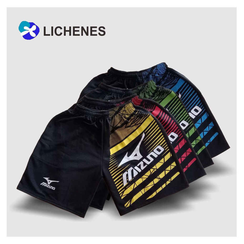 celana pendek pria boxer  untuk olahraga ( futsal voli sepakbola dll ) paket isi 2