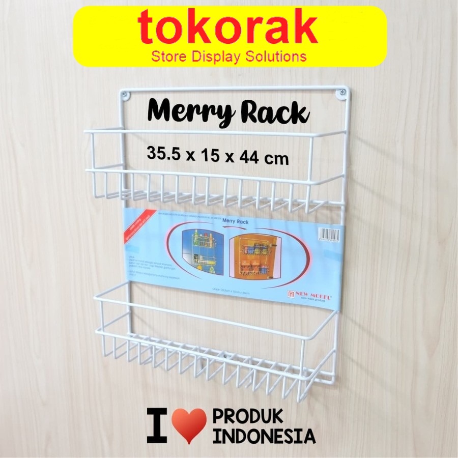 RAK DAPUR KAMAR MANDI SERBAGUNA MERRY RACK MODELLINE