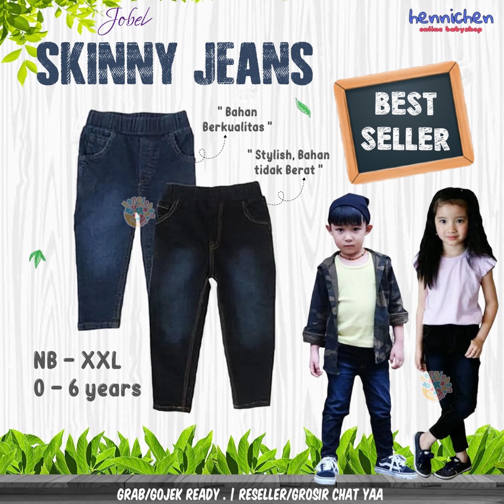 2 Pcs Jobel Skinny Jeans Edition by KAZEL (0 sd 5 tahun)