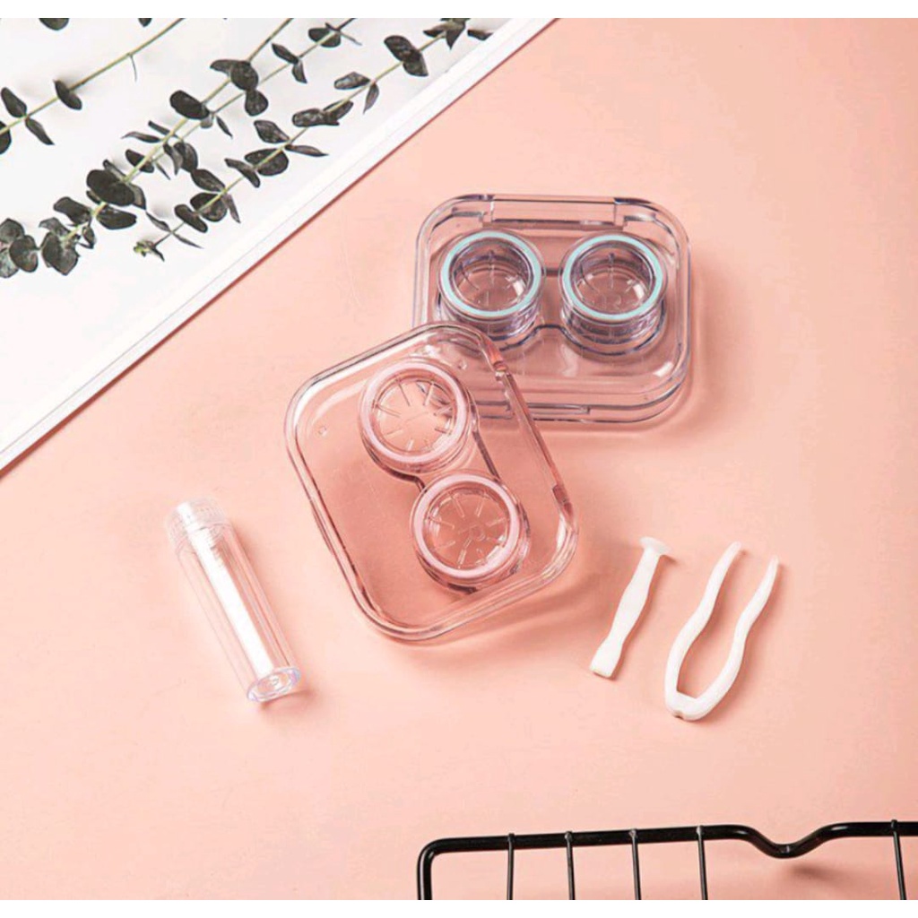 TEMPAT SOFTLENS CASE MINI TRANSPARAN