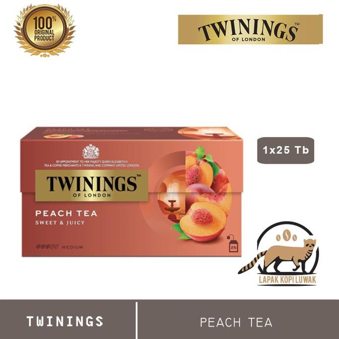 

Discount Twinings Tea varian Peach Tea /KOPI RUBE/KOPI KAPAL API/KOPI SLB/KOPI PEJUANG/KOPI BUBUK