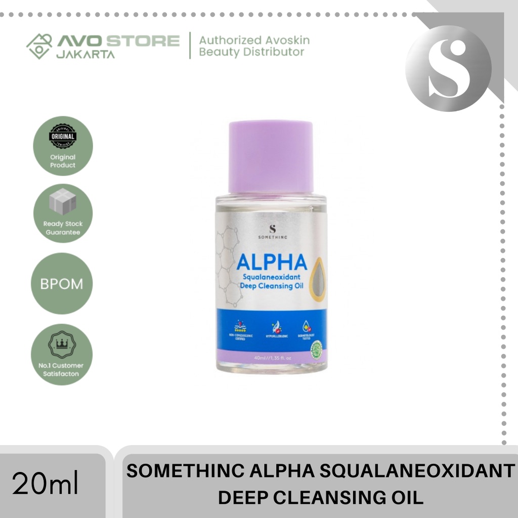 Somethinc Alpha Squalaneoxidant Deep Cleansing Oil 40ml