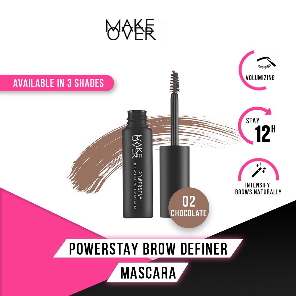 MAKE OVER Powerstay Brow Definer Mascara