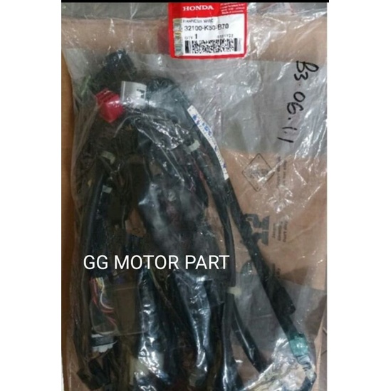 32100K60B70 Harness Wire Kabel Body Vario 125 eSP CBS 2018-2021 Asli Honda AHM