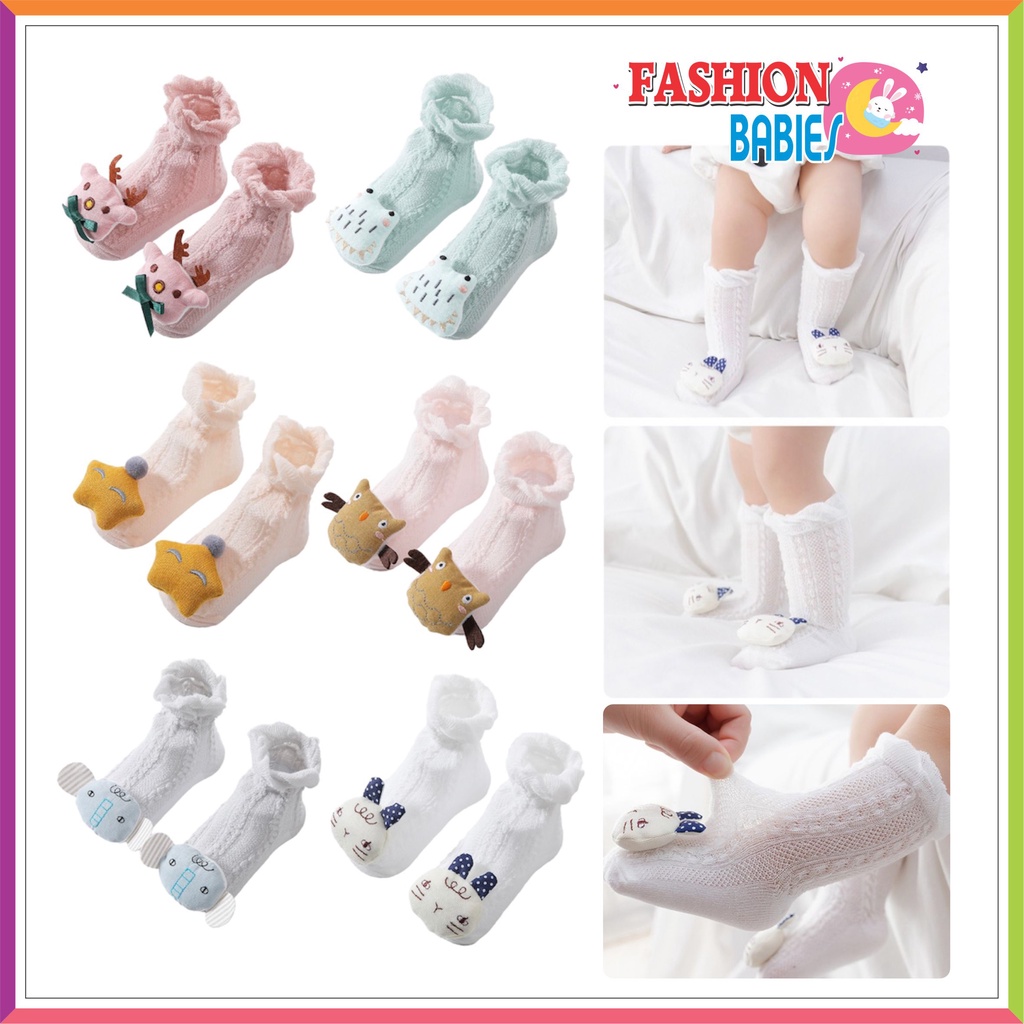 KAOS KAKI RENDA BONEKA 3D IMPORT | KAOSKAKI PANJANG BAYI BONEKA | KAOSKAKI PREWALKER ❤ Fashionbabies ❤