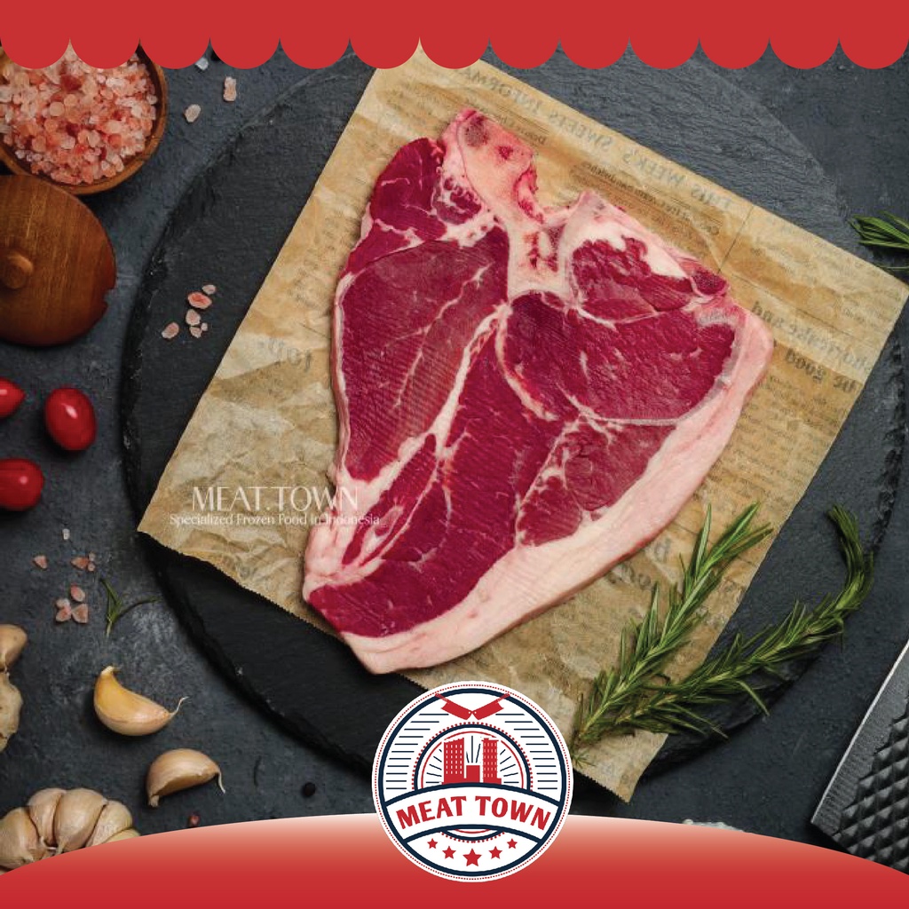 

Daging Sapi T-Bone Steak Aus Beef Grade A