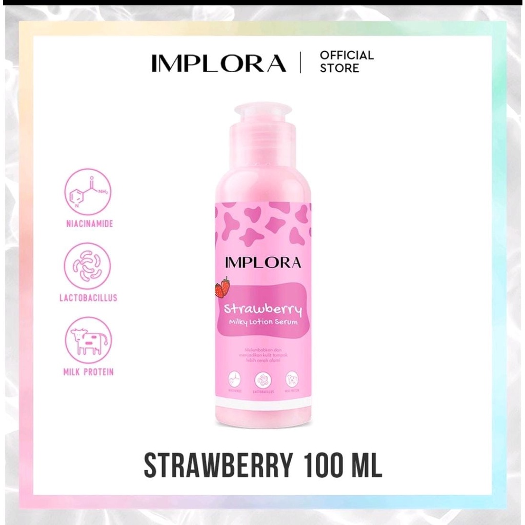 IMPLORA BODY SERUM/ LOTION IMPLORA