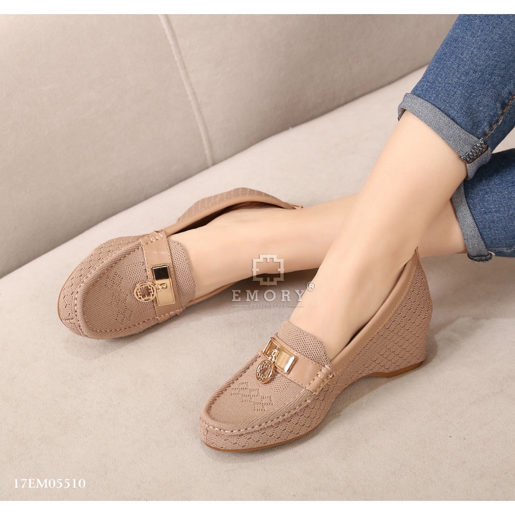 6.6 SALE &gt; EMORY Samaya Sepatu Wanita Wedges #17EMO5510