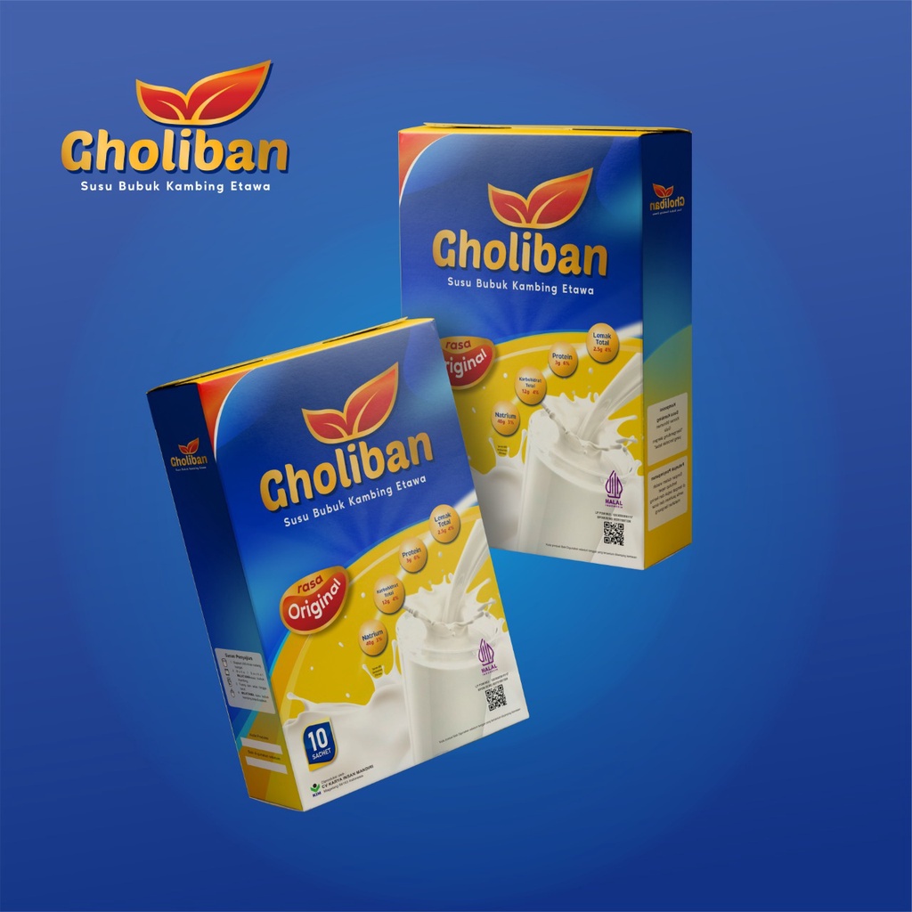 

Susu Kambing Gholiban Original 200 Gram | Susu Kambing Bubuk | Sukaetawa | Susu Kambing Etawa