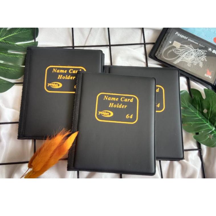 

[E-AJU ㊛] Album kartu nama 64 slot/name card holder/album atm/album logam mulia/tempat kartu nama-banyak diminati